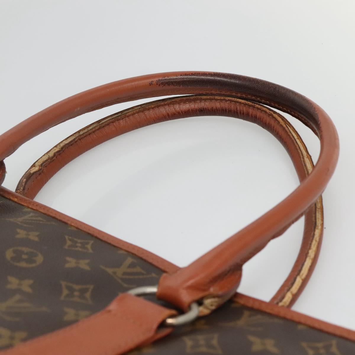 LOUIS VUITTON Monogram Sac Weekend PM Hand Bag M42425 LV Auth BD1457