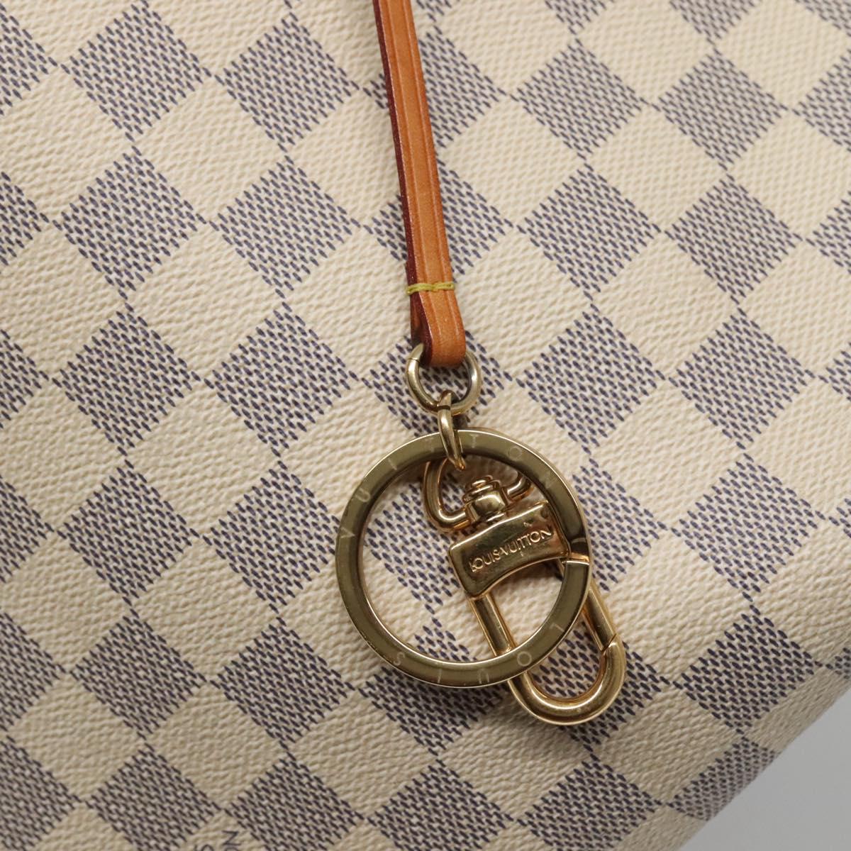LOUIS VUITTON Damier Azur Delightful PM Shoulder Bag N41447 LV Auth BD1464