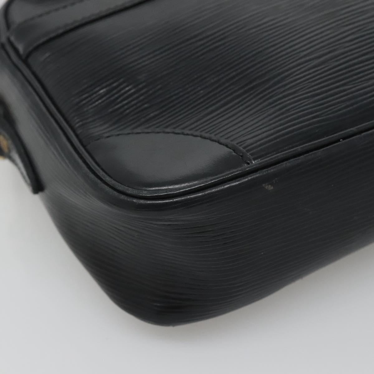 LOUIS VUITTON Epi Trocadero 23 Shoulder Bag Black M52302 LV Auth BD1471