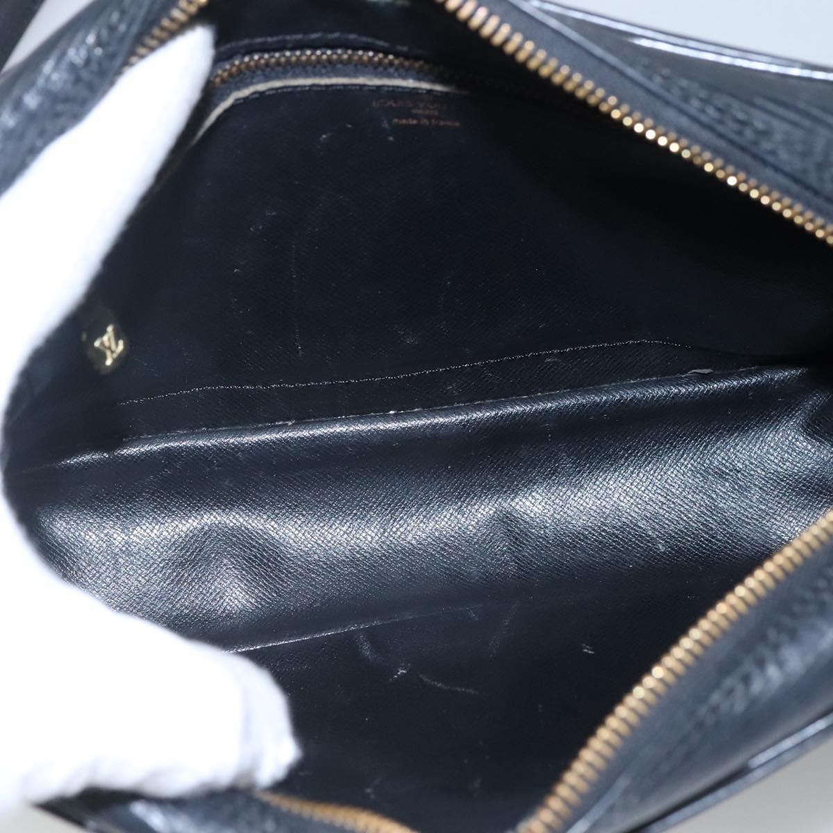 LOUIS VUITTON Epi Trocadero 23 Shoulder Bag Black M52302 LV Auth BD1471