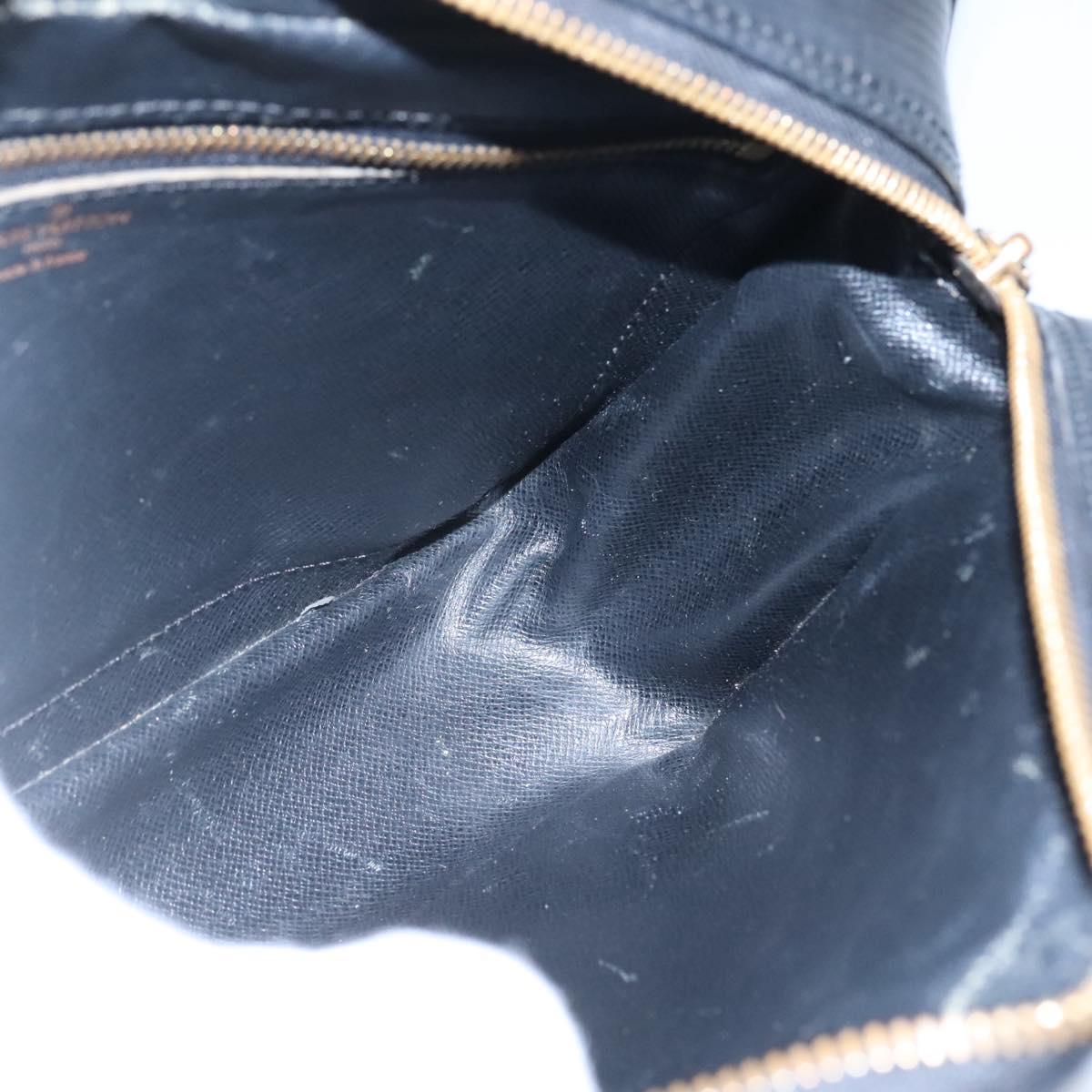 LOUIS VUITTON Epi Trocadero 23 Shoulder Bag Black M52302 LV Auth BD1471