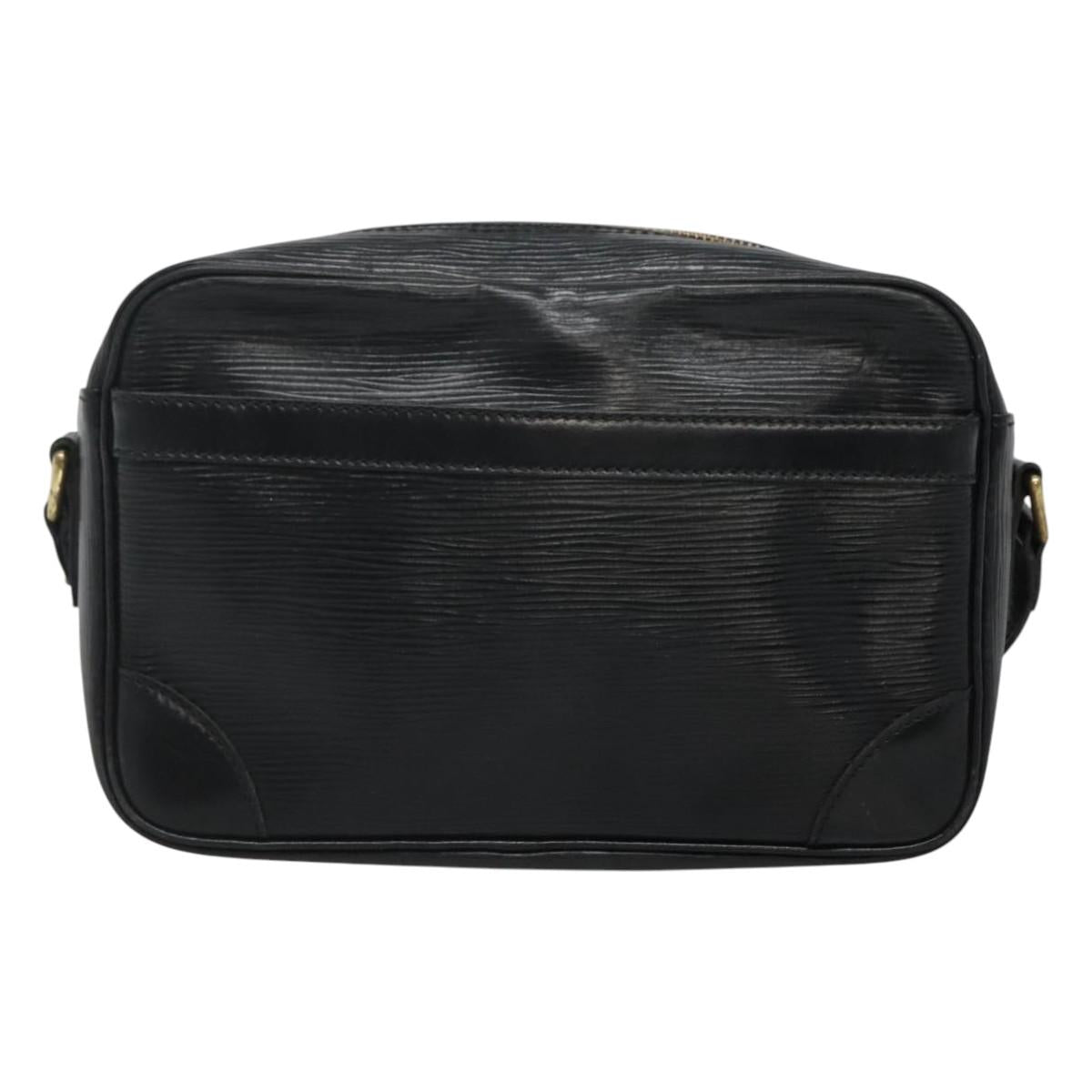 LOUIS VUITTON Epi Trocadero 23 Shoulder Bag Black M52302 LV Auth BD1471