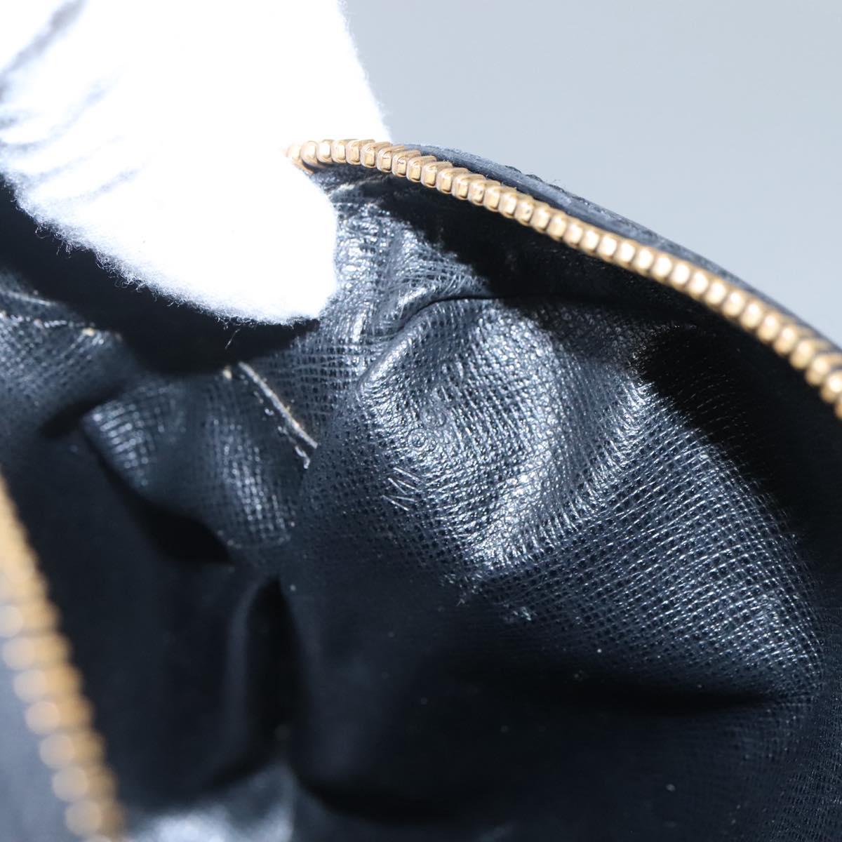 LOUIS VUITTON Epi Trocadero 23 Shoulder Bag Black M52302 LV Auth BD1471