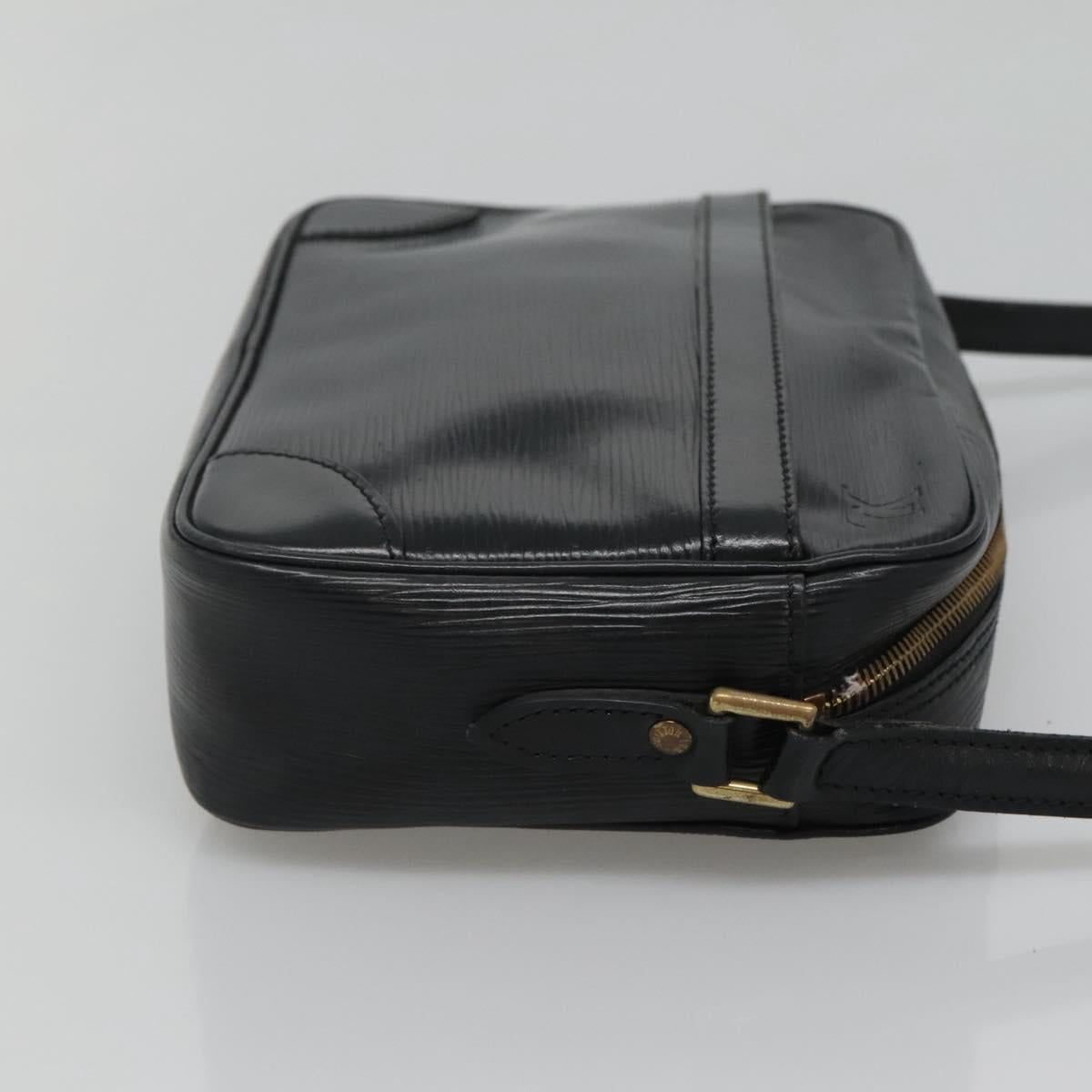 LOUIS VUITTON Epi Trocadero 23 Shoulder Bag Black M52302 LV Auth BD1471