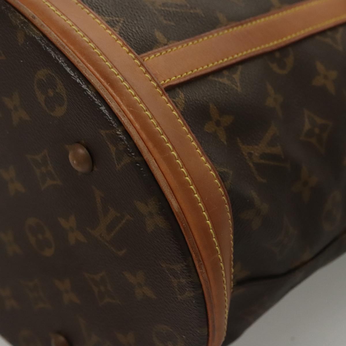 LOUIS VUITTON Monogram Bucket GM Shoulder Bag M42236 LV Auth BD1586