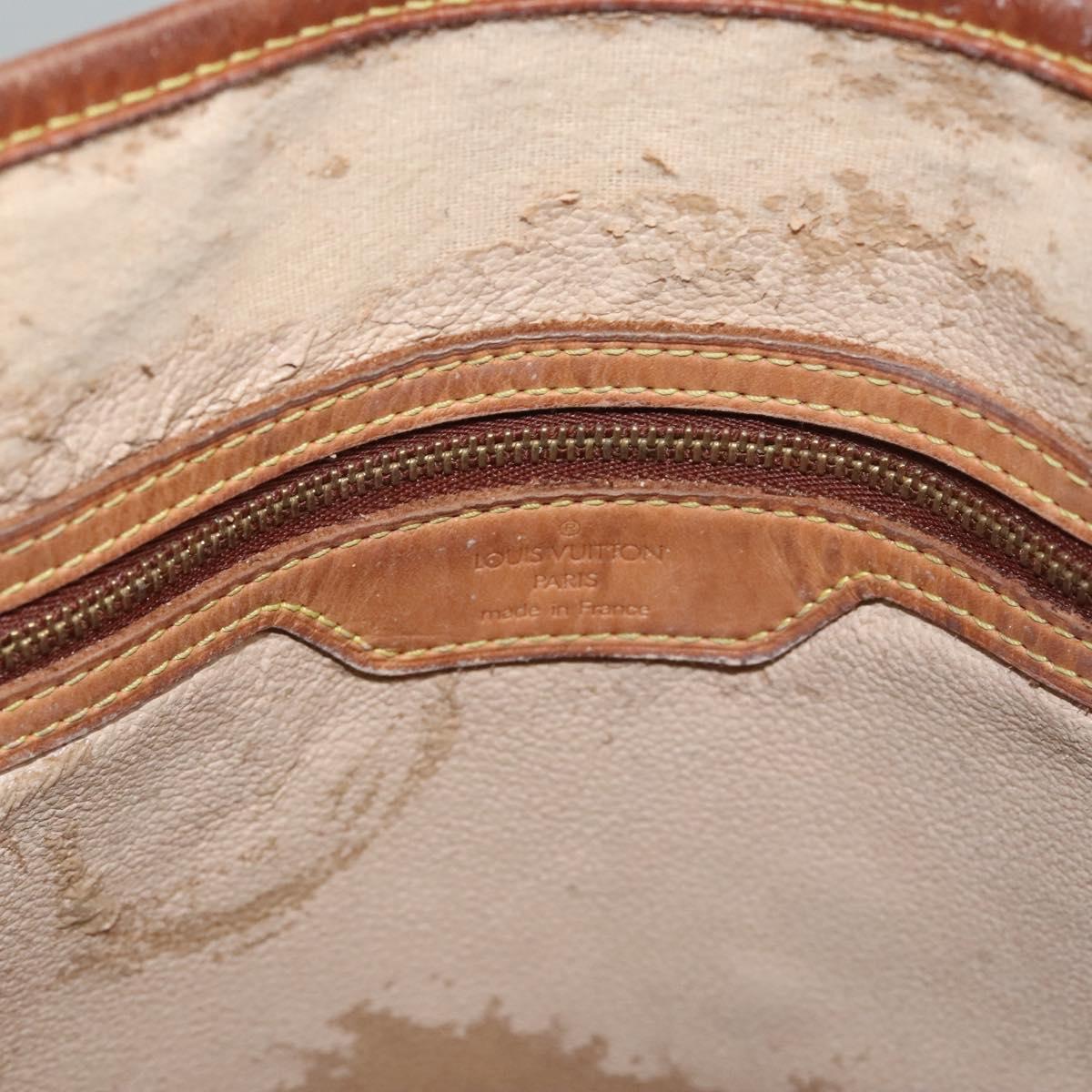 LOUIS VUITTON Monogram Bucket GM Shoulder Bag M42236 LV Auth BD1586