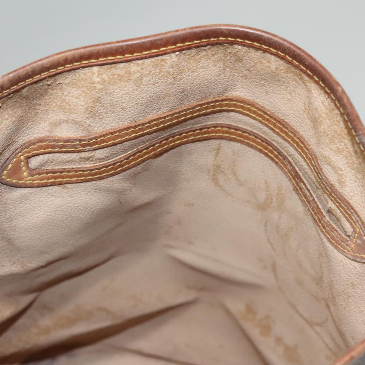 LOUIS VUITTON Monogram Bucket GM Shoulder Bag M42236 LV Auth BD1586