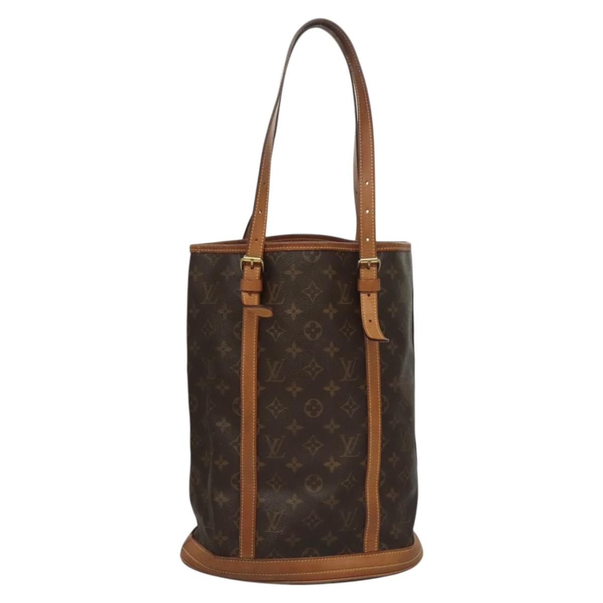 LOUIS VUITTON Monogram Bucket GM Shoulder Bag M42236 LV Auth BD1586