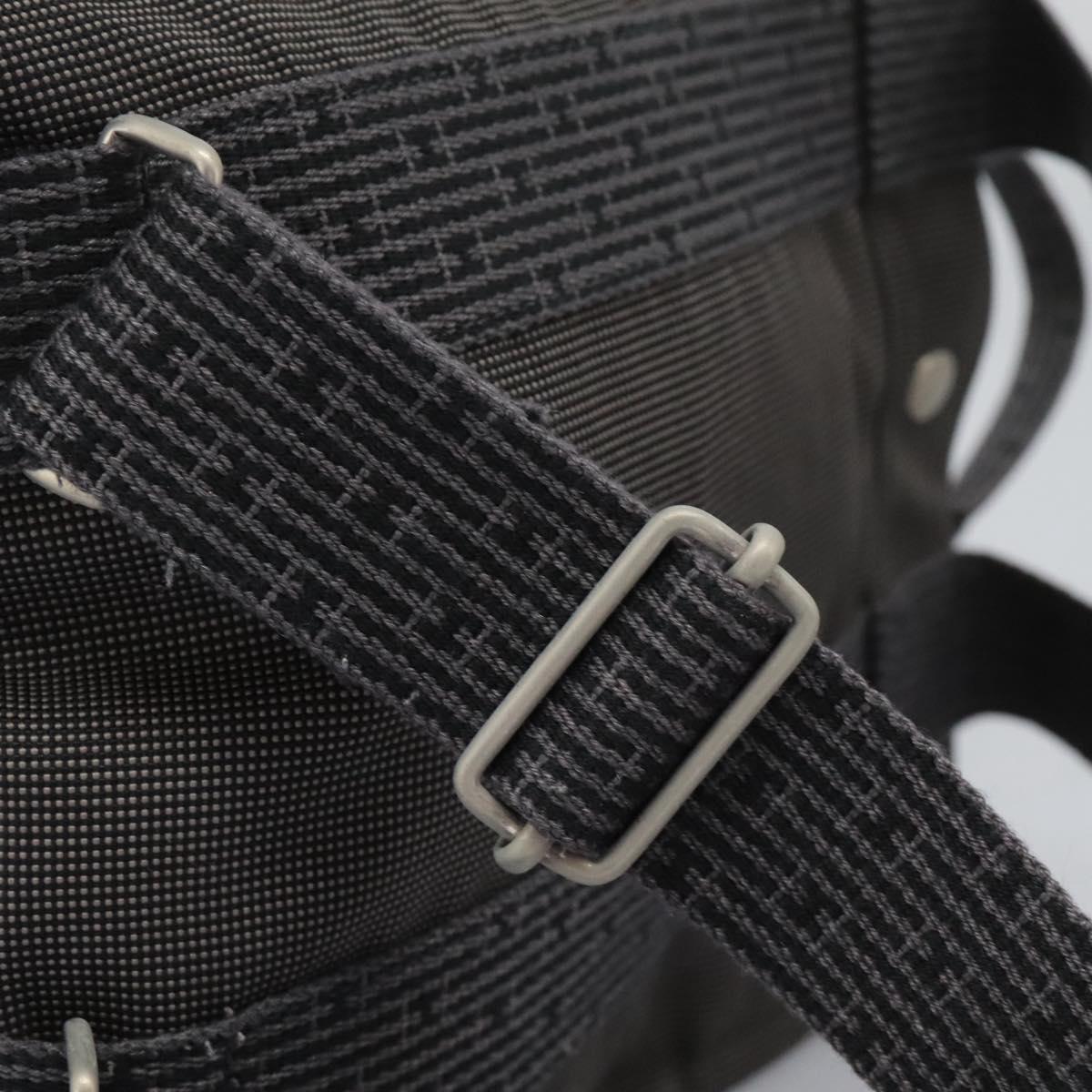 HERMES Herbag A Dos PM Backpack Canvas Gray Auth BD163