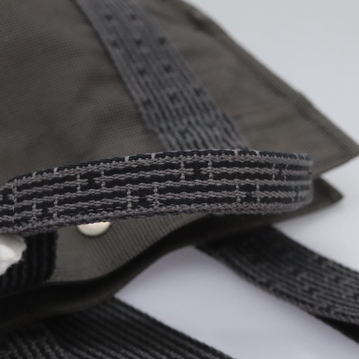 HERMES Herbag A Dos PM Backpack Canvas Gray Auth BD163