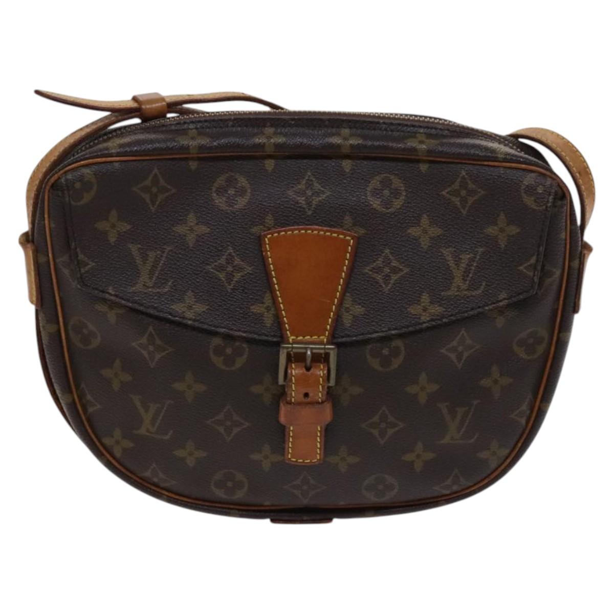 LOUIS VUITTON Monogram Jeune Fille GM Shoulder Bag M51225 LV Auth BD1644