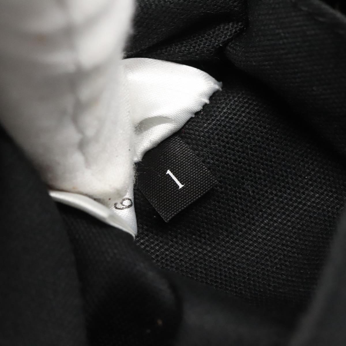 BURBERRY Nova Check Blue Label Shoulder Bag Canvas Black Auth BD170