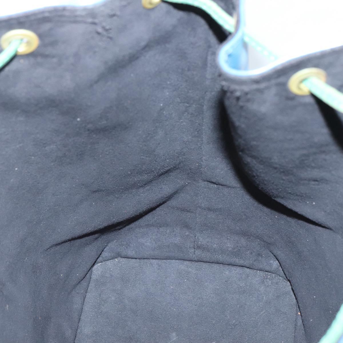 LOUIS VUITTON Epi Noe Shoulder Bag Bicolor Green Blue M44044 LV Auth BD1771