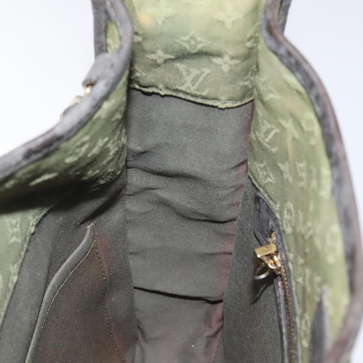 LOUIS VUITTON Monogram Mini Besace Mary Kate Bag TST Khaki M92322 LV Auth BD1787