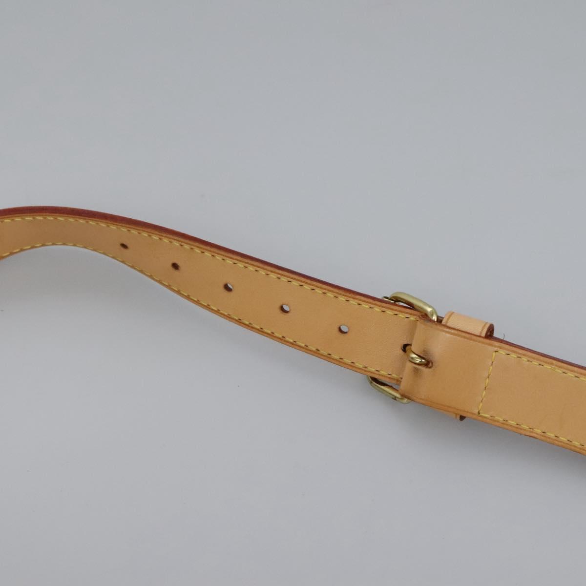 LOUIS VUITTON Damier Azur Keepall Bandouliere 55 Boston Bag N41429 Auth BD1851AV