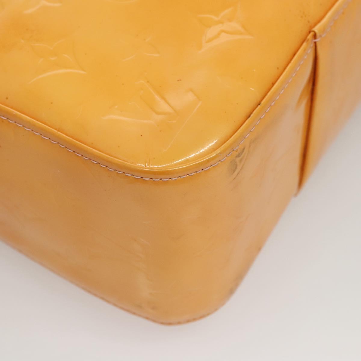 LOUIS VUITTON Monogram Vernis Columbus Bag Marshmallow Pink M91032 Auth BD1877