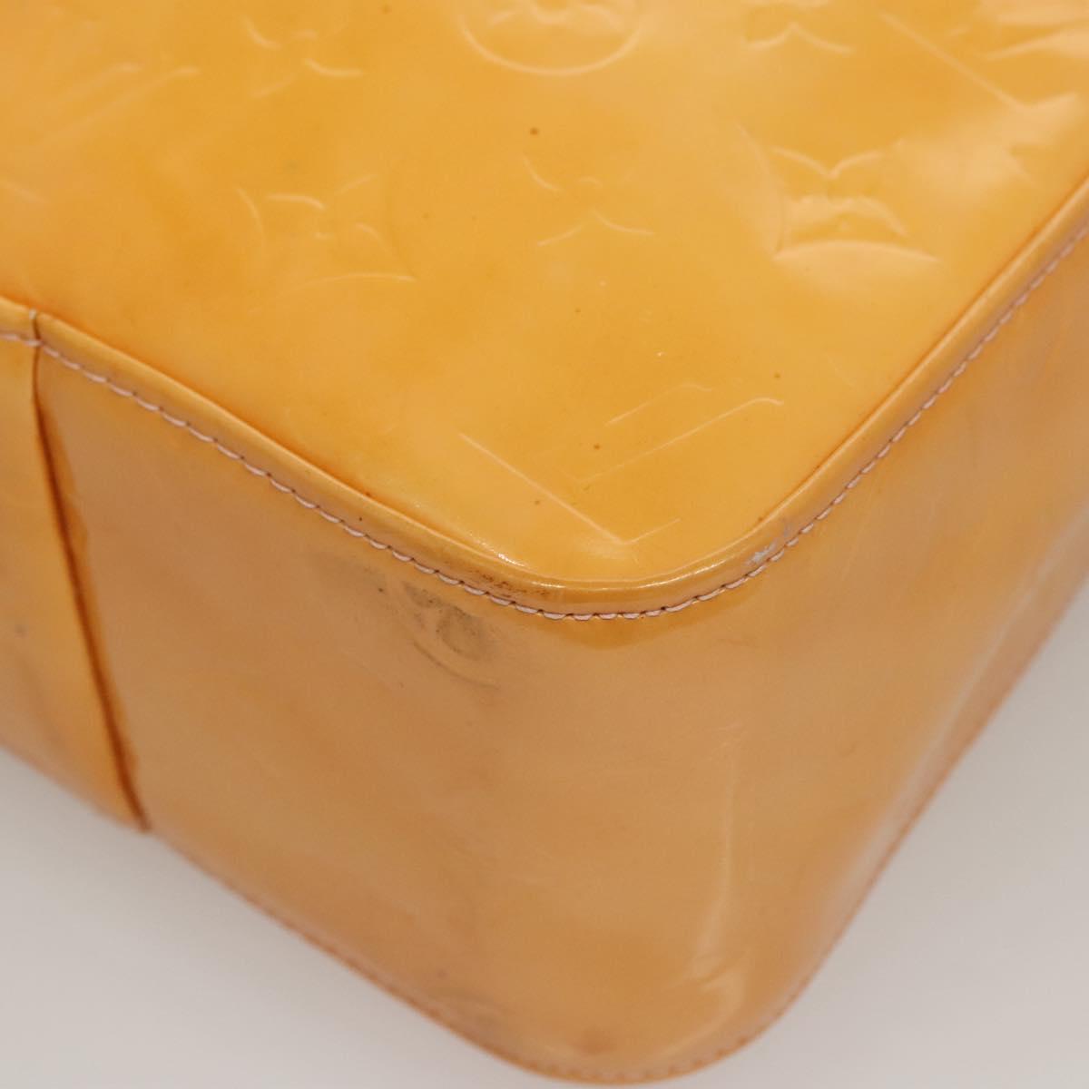 LOUIS VUITTON Monogram Vernis Columbus Bag Marshmallow Pink M91032 Auth BD1877