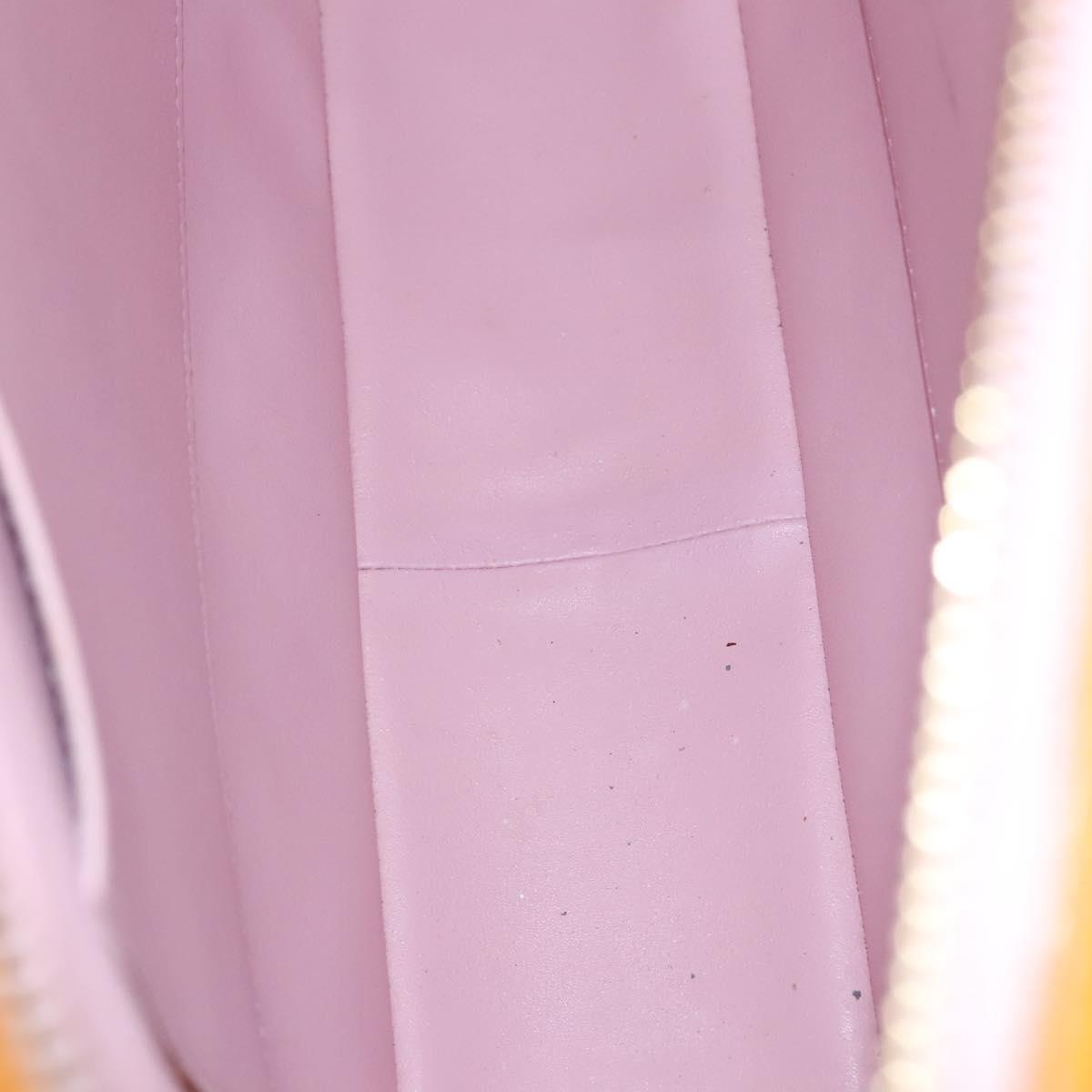 LOUIS VUITTON Monogram Vernis Columbus Bag Marshmallow Pink M91032 Auth BD1877