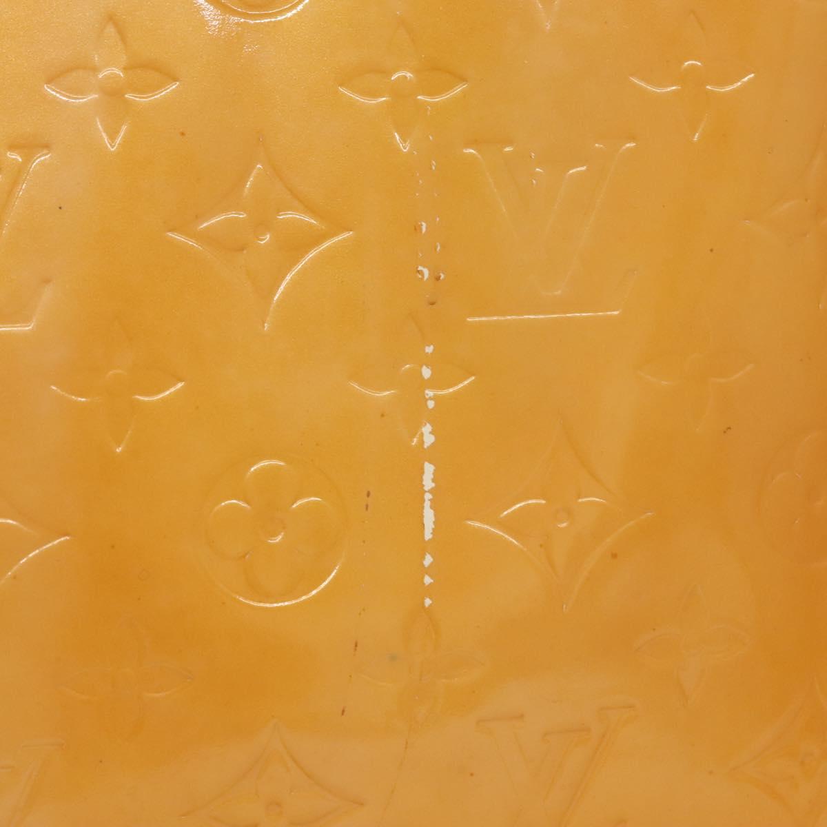 LOUIS VUITTON Monogram Vernis Columbus Bag Marshmallow Pink M91032 Auth BD1877