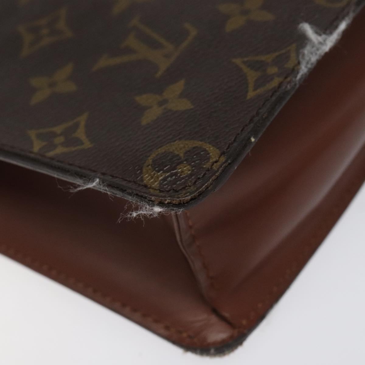 LOUIS VUITTON Monogram Pochette Homme Clutch Bag M51795 LV Auth BD1880