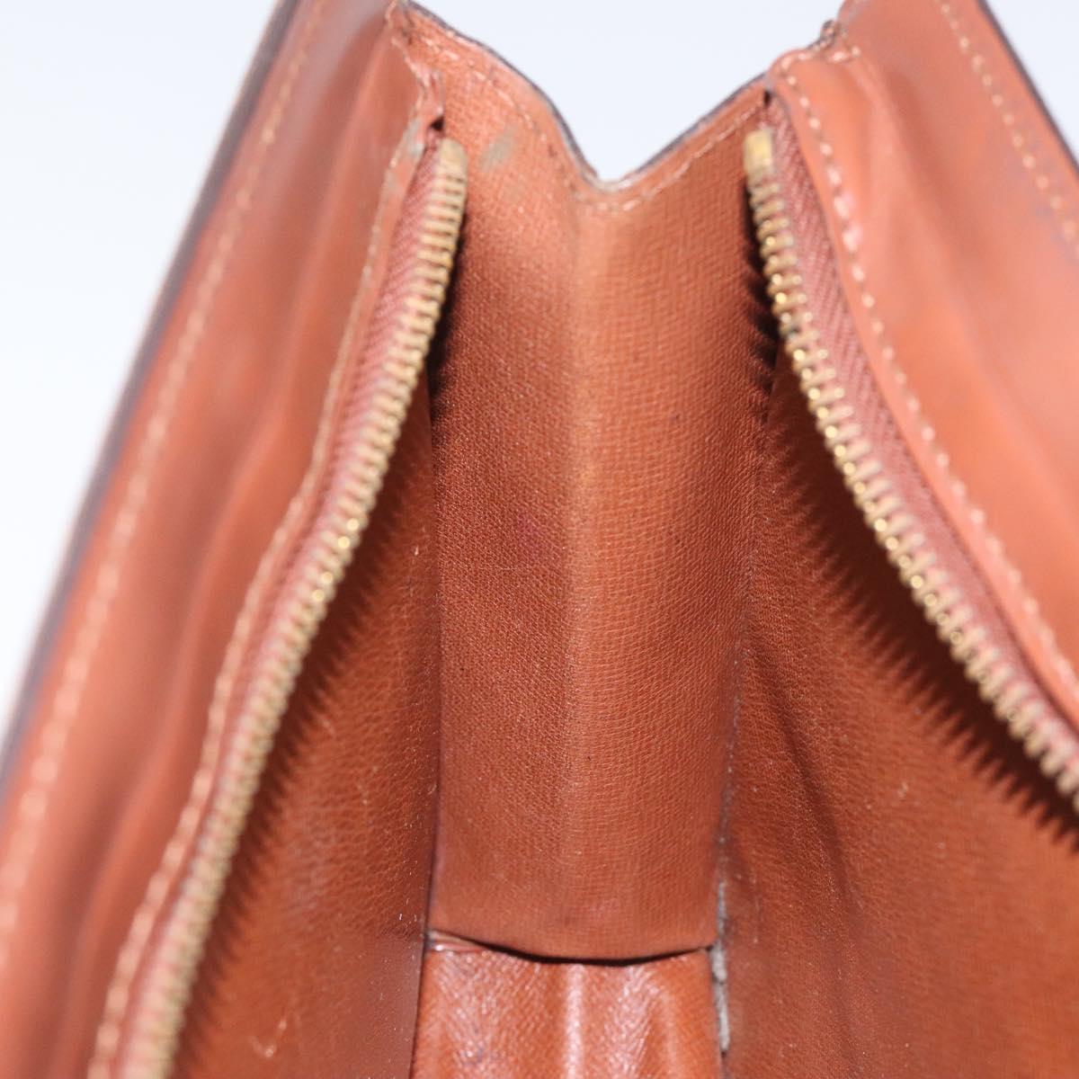 LOUIS VUITTON Monogram Pochette Homme Clutch Bag M51795 LV Auth BD1880