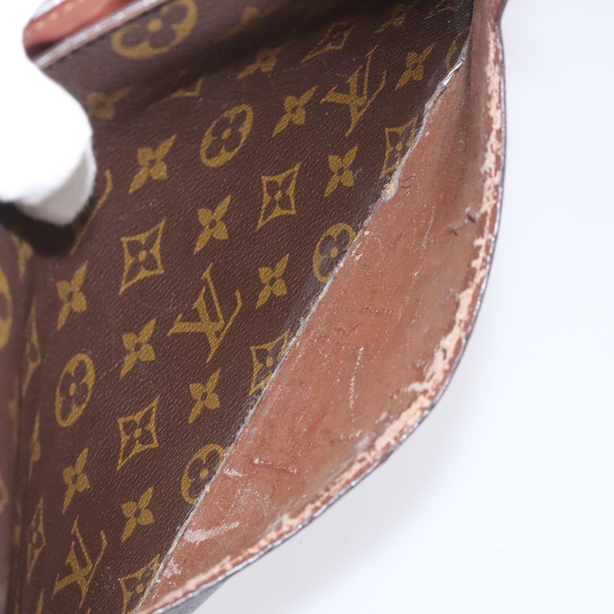 LOUIS VUITTON Monogram Pochette Homme Clutch Bag M51795 LV Auth BD1880
