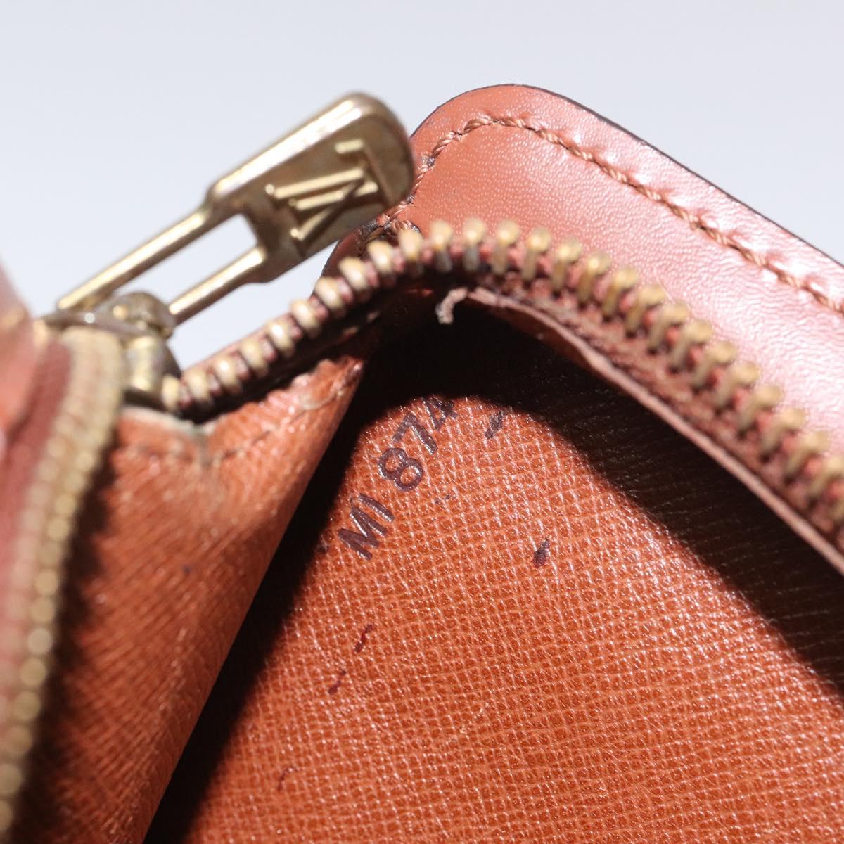 LOUIS VUITTON Monogram Pochette Homme Clutch Bag M51795 LV Auth BD1880