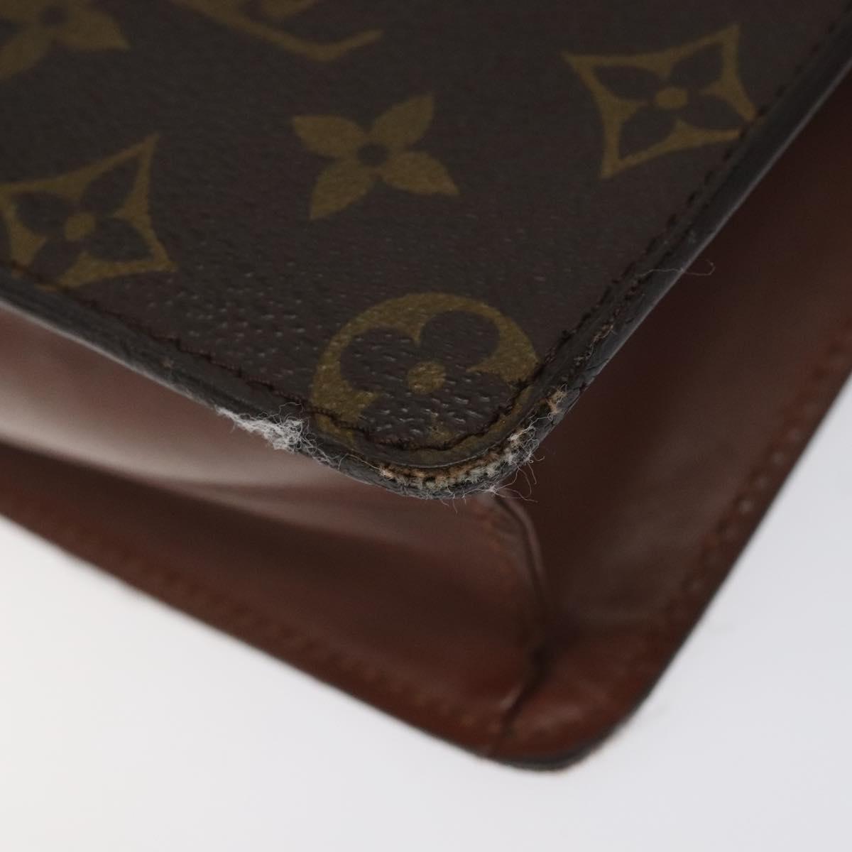 LOUIS VUITTON Monogram Pochette Homme Clutch Bag M51795 LV Auth BD1880