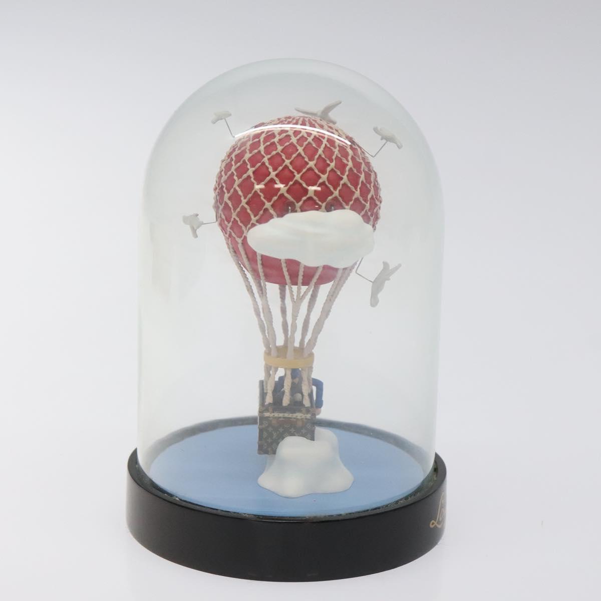 LOUIS VUITTON Snow Globe Balloon VIP Only Clear Red LV Auth BD1883