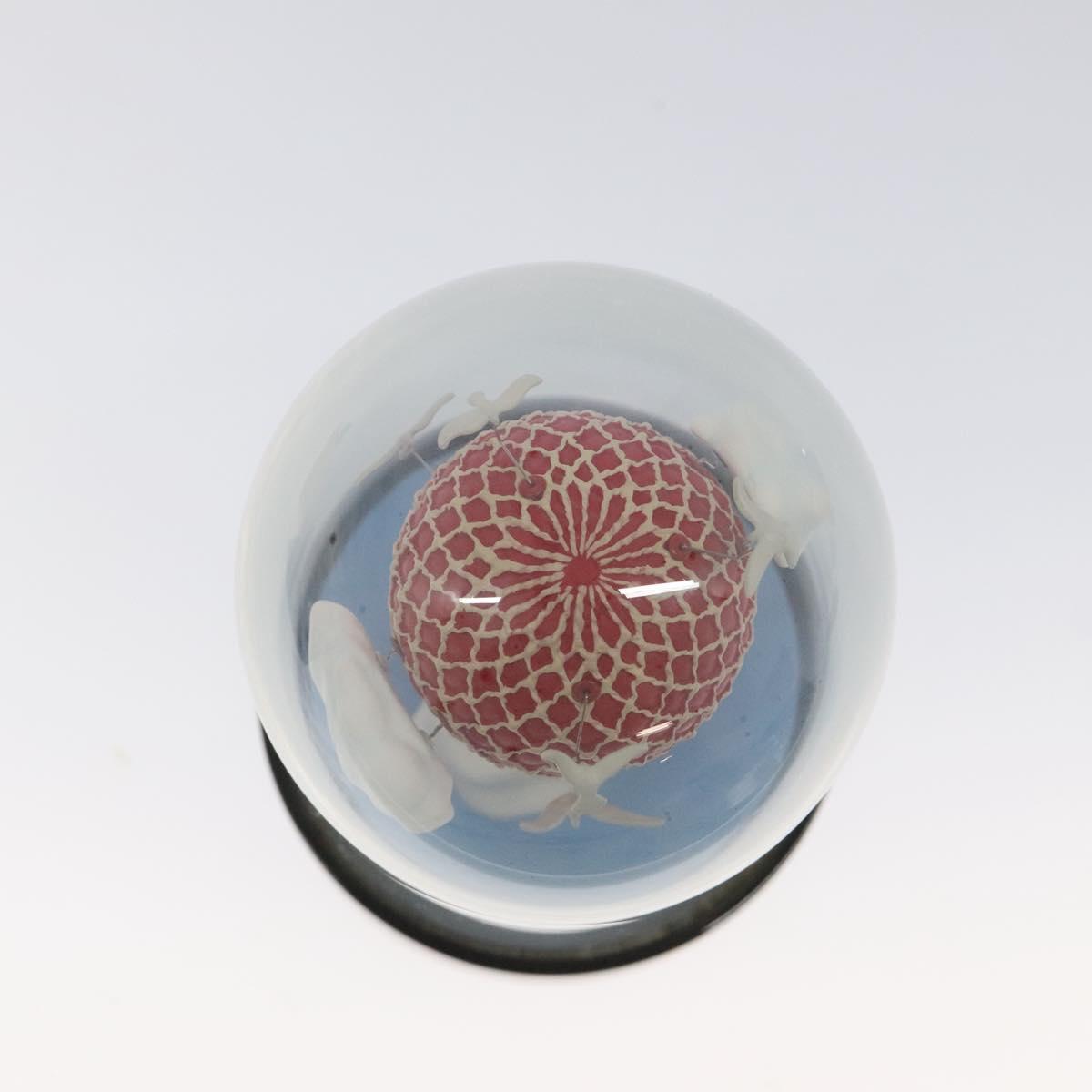 LOUIS VUITTON Snow Globe Balloon VIP Only Clear Red LV Auth BD1883