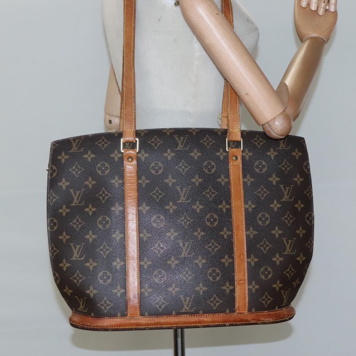 LOUIS VUITTON Monogram Babylone Tote Bag M51102 LV Auth BD1902