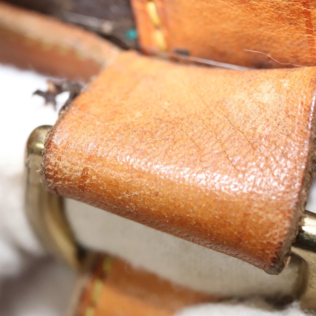 LOUIS VUITTON Monogram Randonnee PM Shoulder Bag M42243 LV Auth BD1903