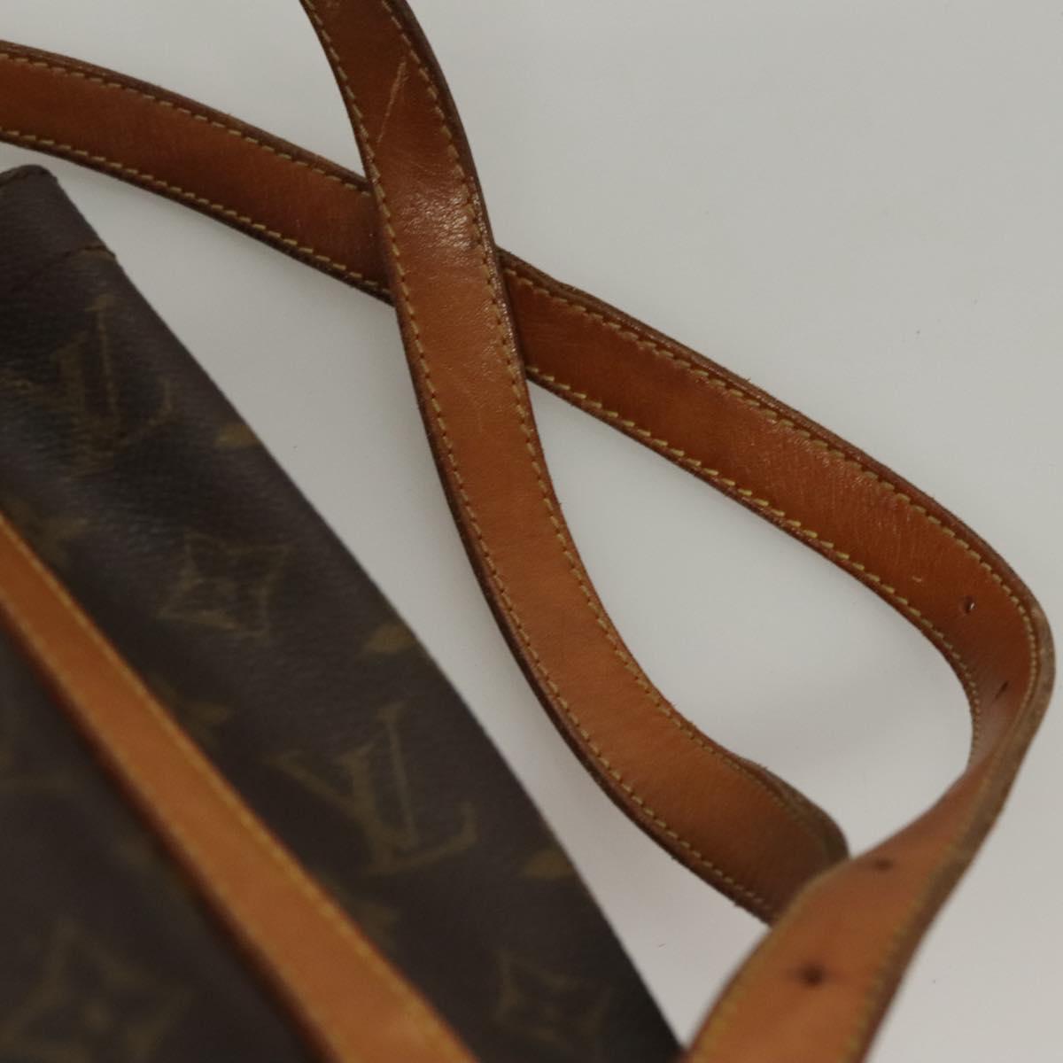 LOUIS VUITTON Monogram Randonnee PM Shoulder Bag M42243 LV Auth BD1903