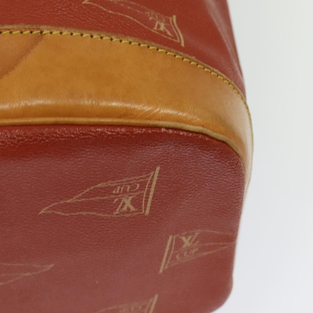 LOUIS VUITTON LV CUP Saint Tropez Shoulder Bag Red M80026 LV Auth BD1921