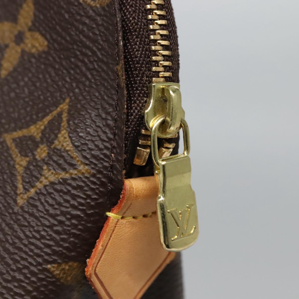 LOUIS VUITTON Monogram Pochette Cosmetic PM Cosmetic Pouch M47515 LV Auth BD1941