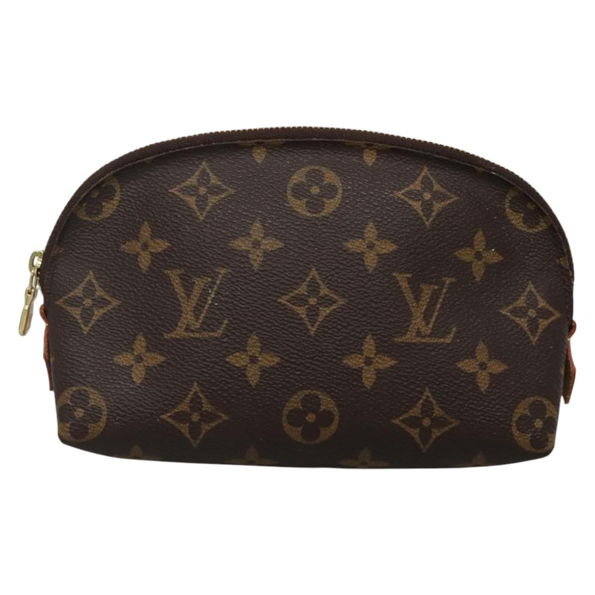 LOUIS VUITTON Monogram Pochette Cosmetic PM Cosmetic Pouch M47515 LV Auth BD1941