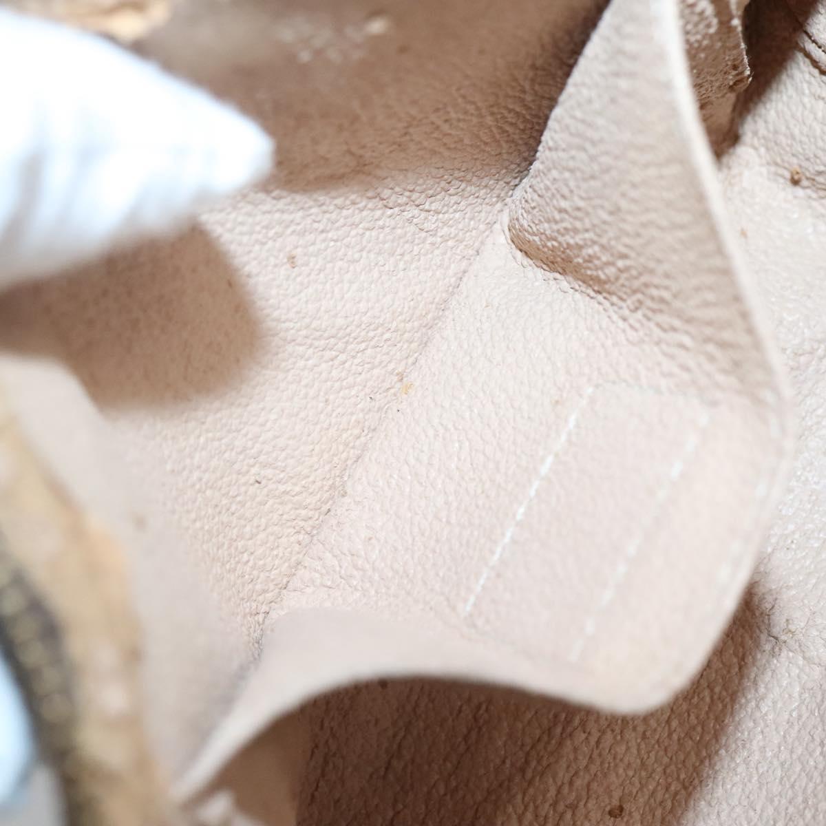 LOUIS VUITTON Monogram Pochette Cosmetic PM Cosmetic Pouch M47515 LV Auth BD1941