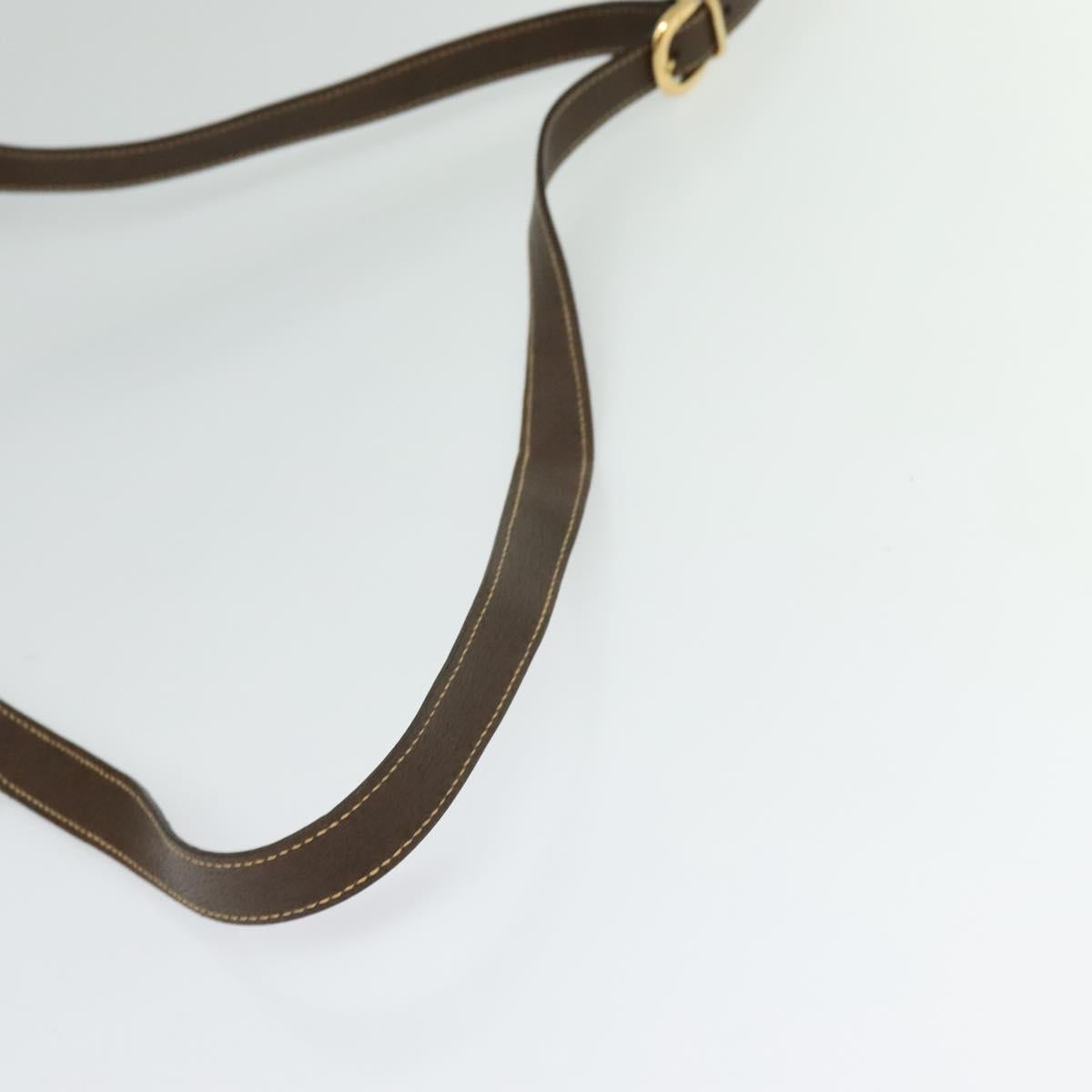 GUCCI GG Supreme Web Sherry Line Bag PVC Beige Gold 001 58 0918 Auth BD1998