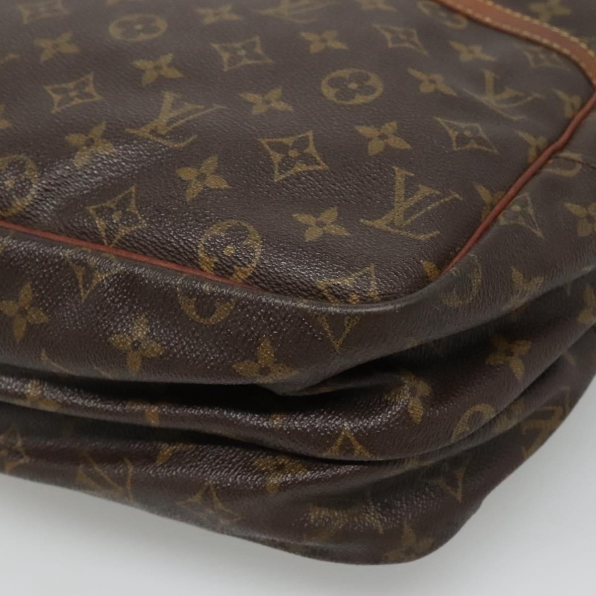 LOUIS VUITTON Monogram Reporter GM Shoulder Bag M45252 LV Auth BD201