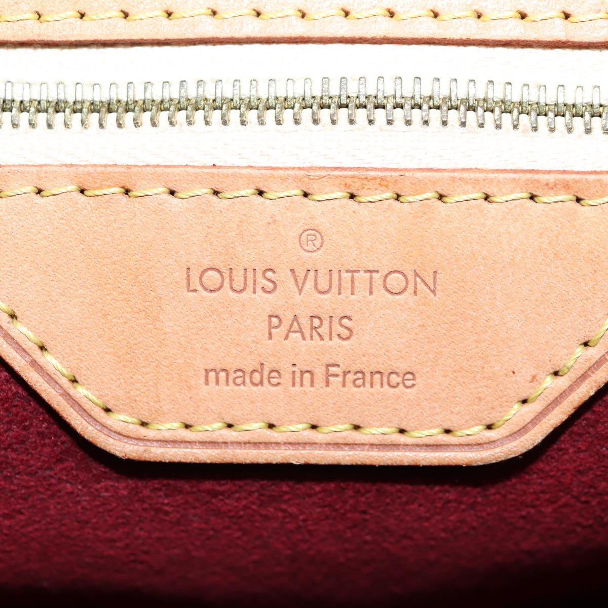 LOUIS VUITTON Monogram Multicolor Annie MM Tote Bag White M40307 LV Auth BD2040