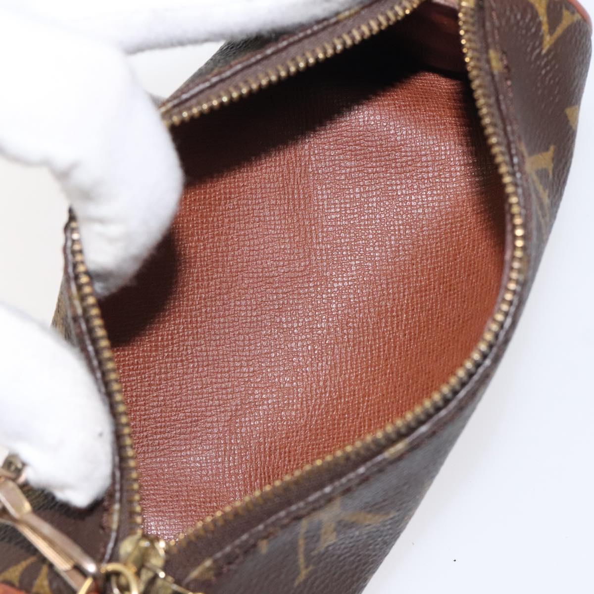 LOUIS VUITTON Monogram Papillon Pouch LV Auth BD2060