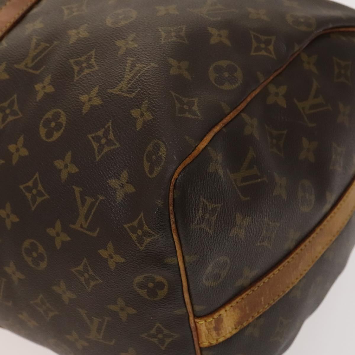 LOUIS VUITTON Monogram Keepall Bandouliere 50 Boston Bag M41416 LV Auth BD2090