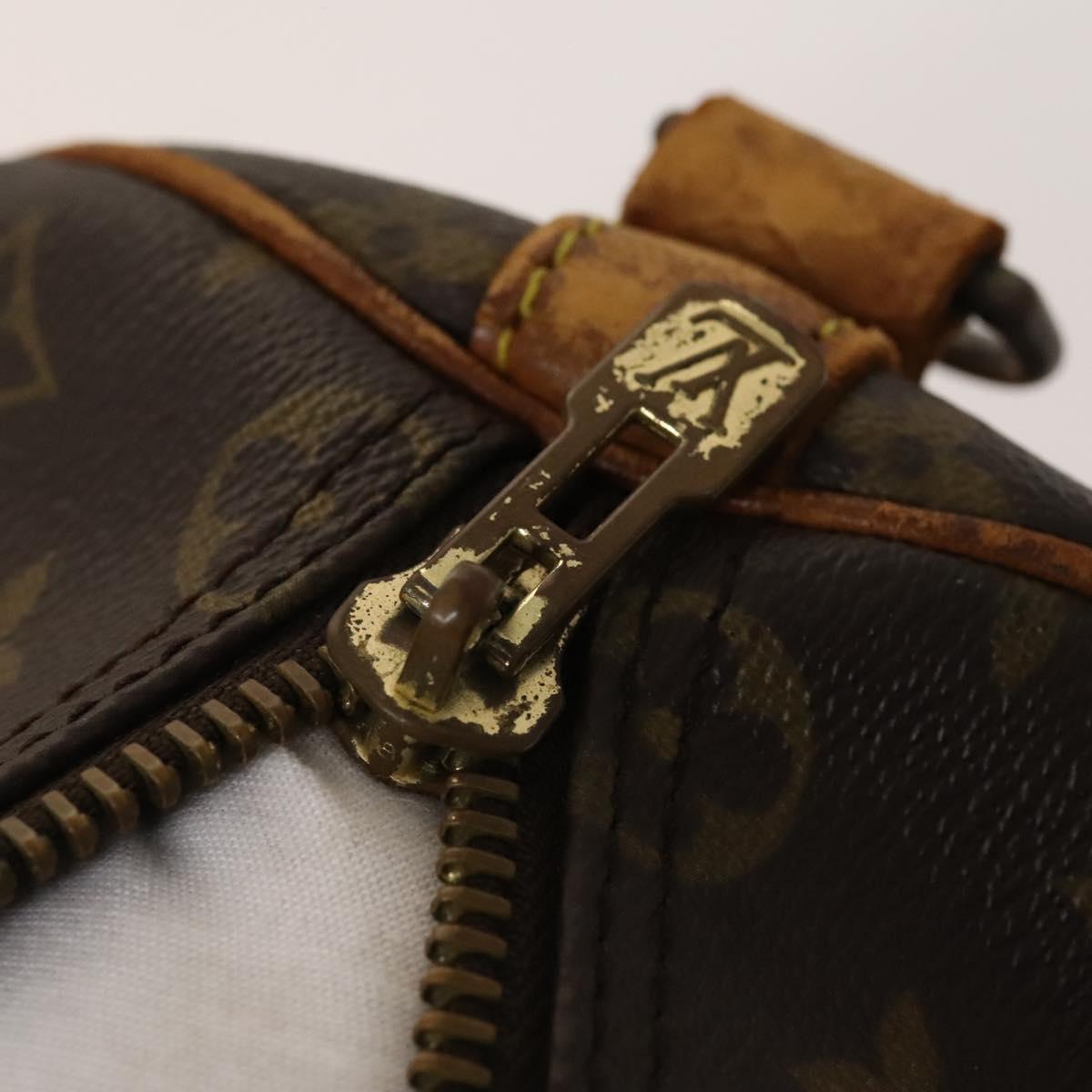 LOUIS VUITTON Monogram Keepall Bandouliere 50 Boston Bag M41416 LV Auth BD2090