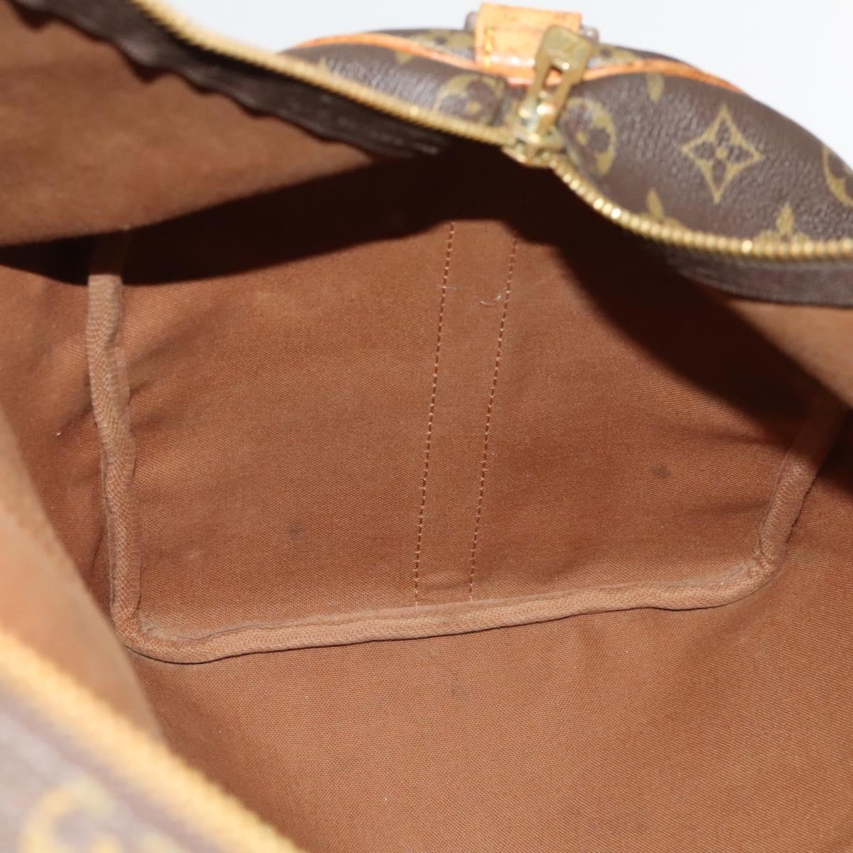 LOUIS VUITTON Monogram Keepall Bandouliere 50 Boston Bag M41416 LV Auth BD2090