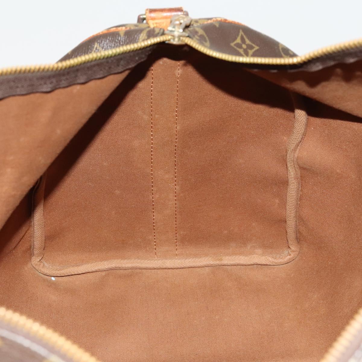 LOUIS VUITTON Monogram Keepall Bandouliere 50 Boston Bag M41416 LV Auth BD2090