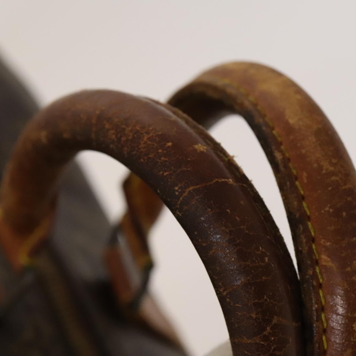 LOUIS VUITTON Monogram Keepall Bandouliere 50 Boston Bag M41416 LV Auth BD2090