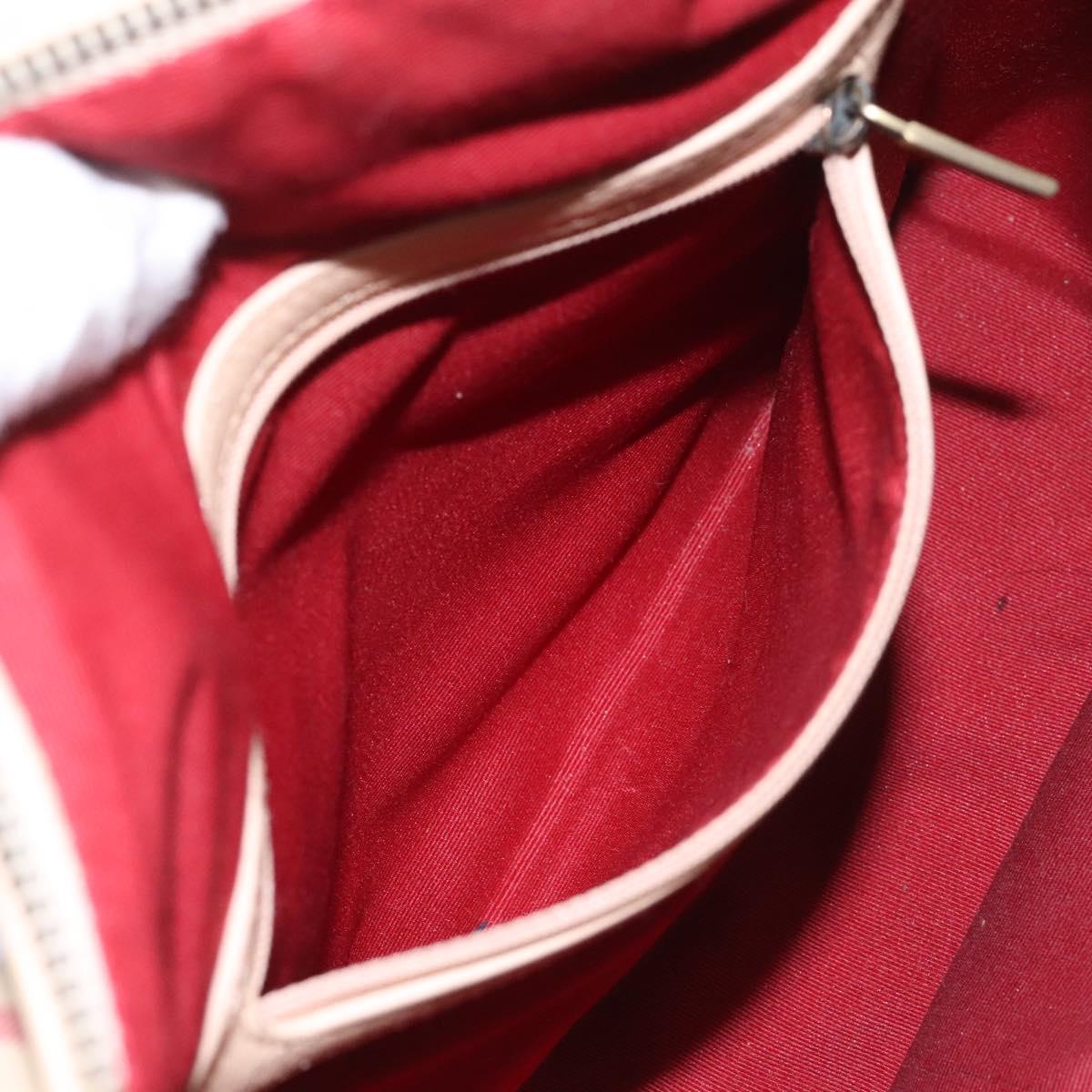 BURBERRY Nova Check Shoulder Bag PVC Beige Auth BD210