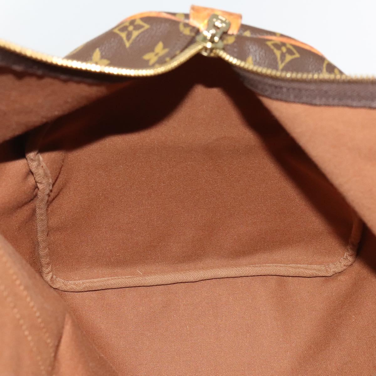LOUIS VUITTON Monogram Keepall 55 Boston Bag M41424 LV Auth BD2108