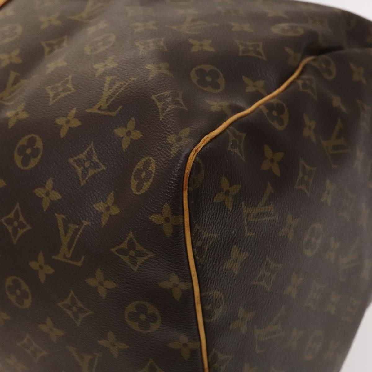 LOUIS VUITTON Monogram Keepall 60 Boston Bag M41422 LV Auth BD2116