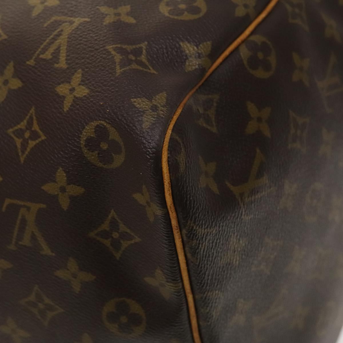 LOUIS VUITTON Monogram Keepall 60 Boston Bag M41422 LV Auth BD2116